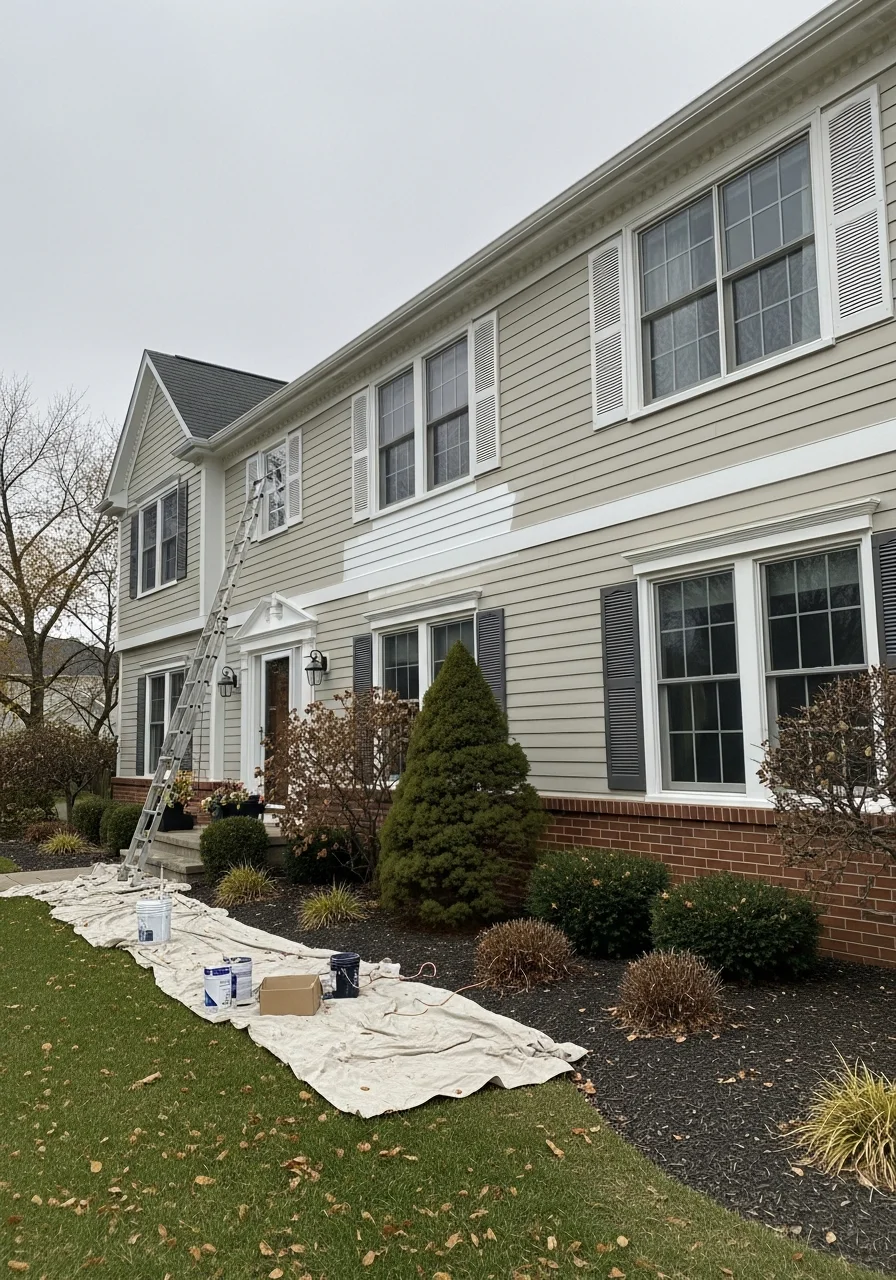 Professional work on a Broadview Heights property, demonstrating quality execution and attention to local standards.
