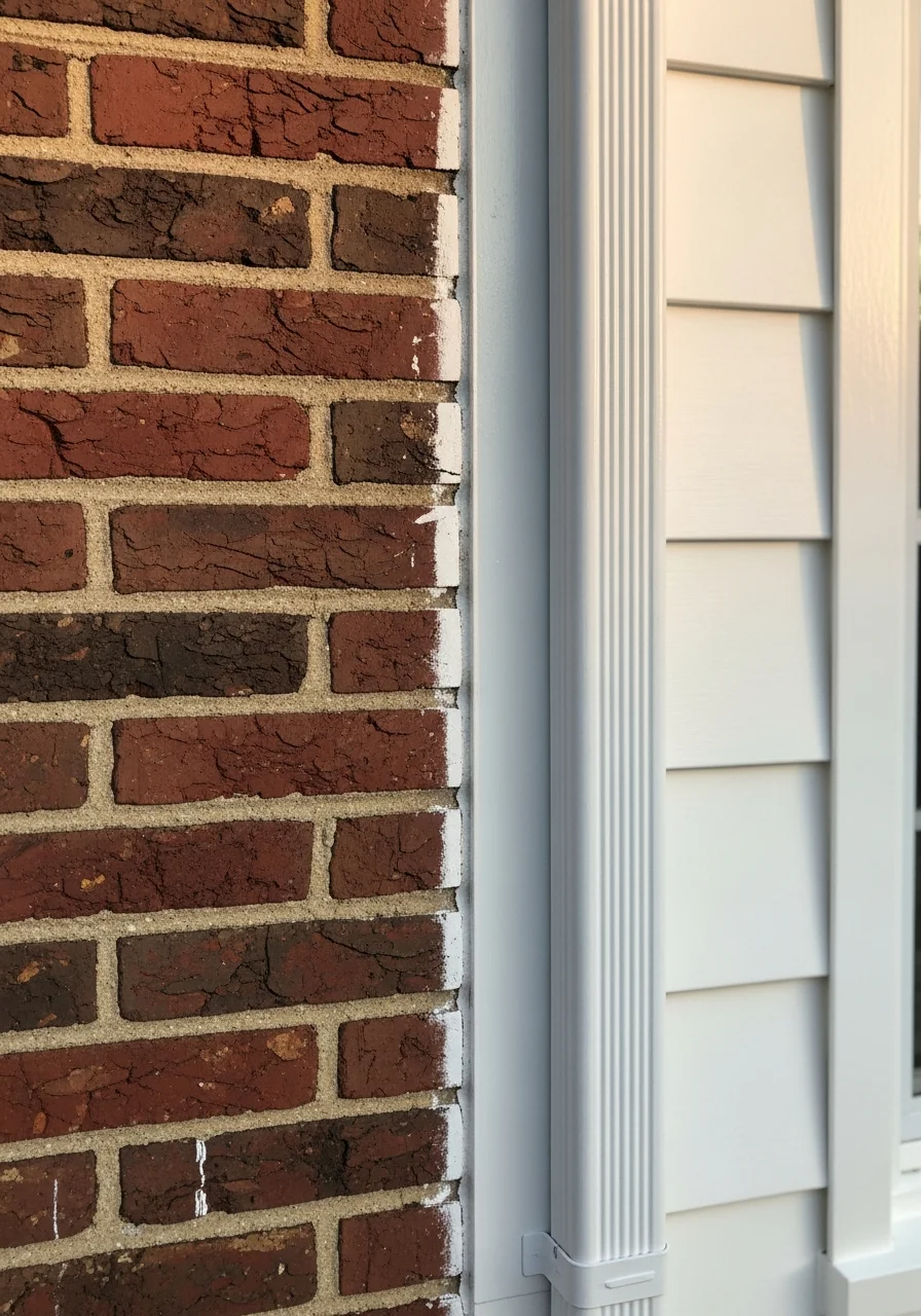 Close-up of quality workmanship on a Hudson property exterior, showing attention to detail and local craftsmanship.